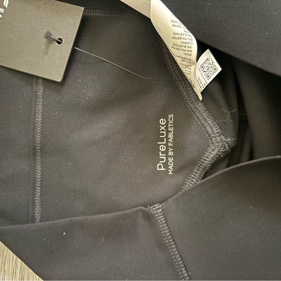 Fabletics Black Bike Shorts High-Waisted - size medium - Picture 3 of 3